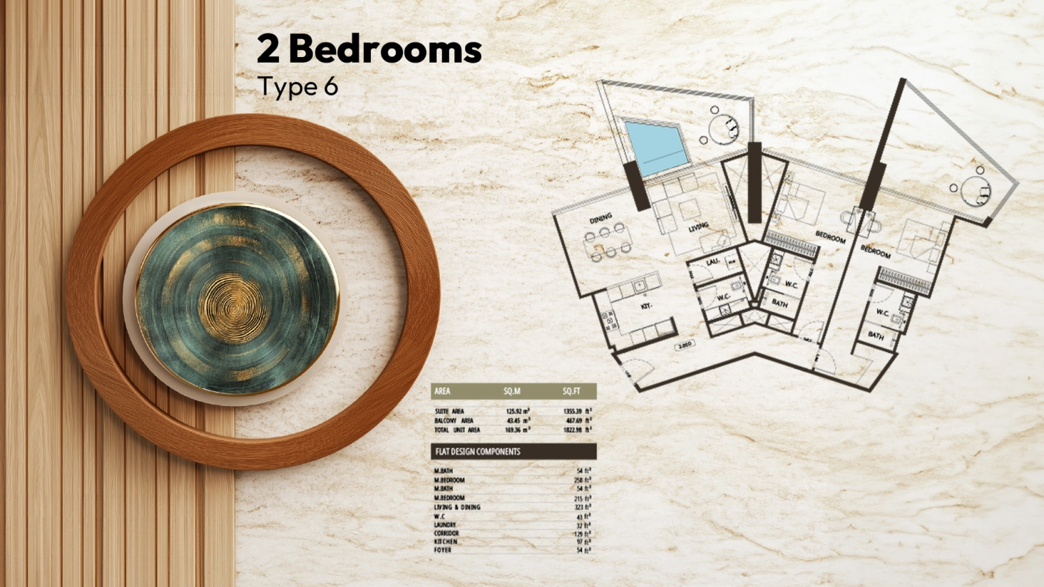 2 BR - Type B